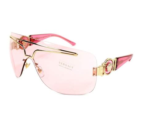 versace pink gold glasses|clear pink versace glasses.